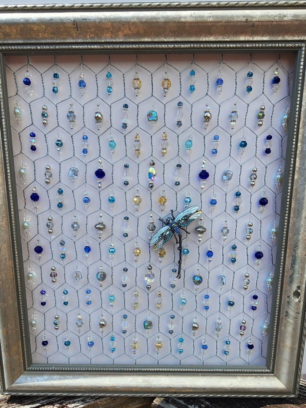 Blue Emperor - Dragonfly Suncatcher